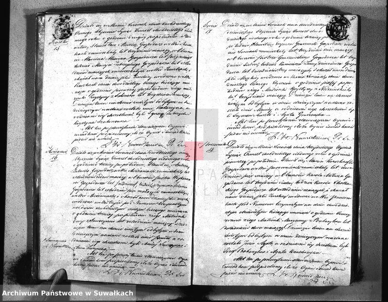 Obraz 7 z jednostki "Duplikat urodzonych, zaślubionych i umarłych parafii Sereje z roku 1827"