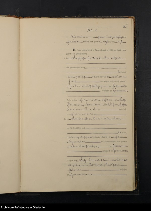 image.from.unit.number "Heiraths-Haupt-Register Nr 1 - 29"