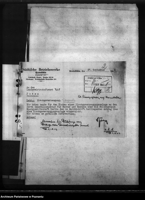 Obraz 6 z jednostki "Gaswerk - Krotoschin (Krotoszyn)"