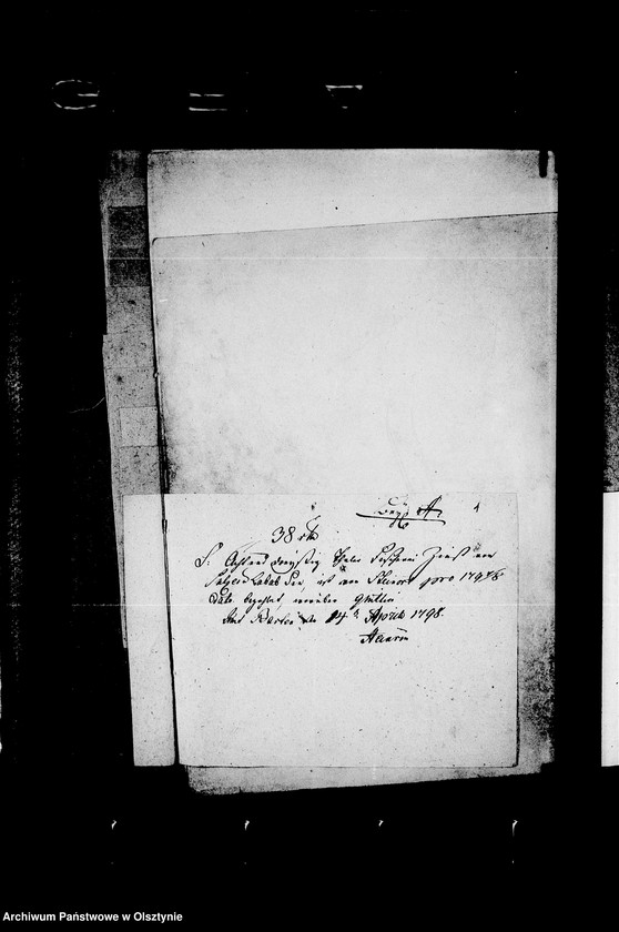 image.from.unit.number "Beläge zu der ---Steinortschen Jahres- Rechnung"