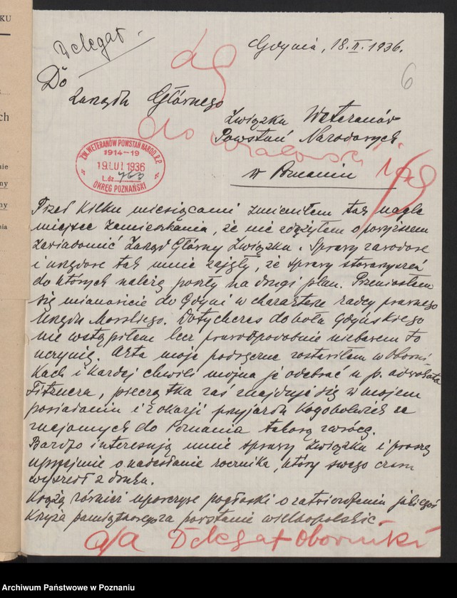 Obraz 9 z jednostki "Oborniki - akta delegata powiatowego."