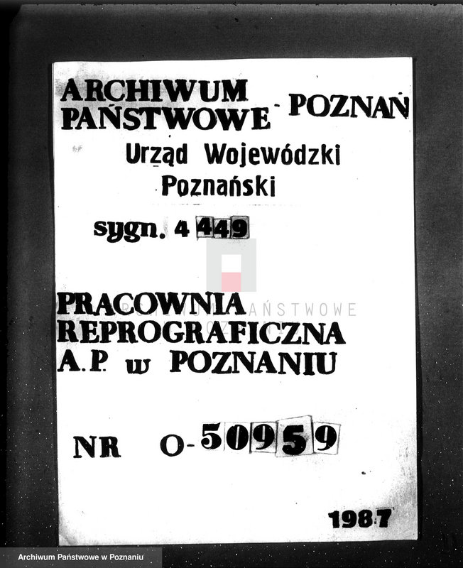 Obraz 1 z jednostki "/Gorzelnia W. Forstmanna Szczepowice, pow. kościański projekt rozbudowy/"