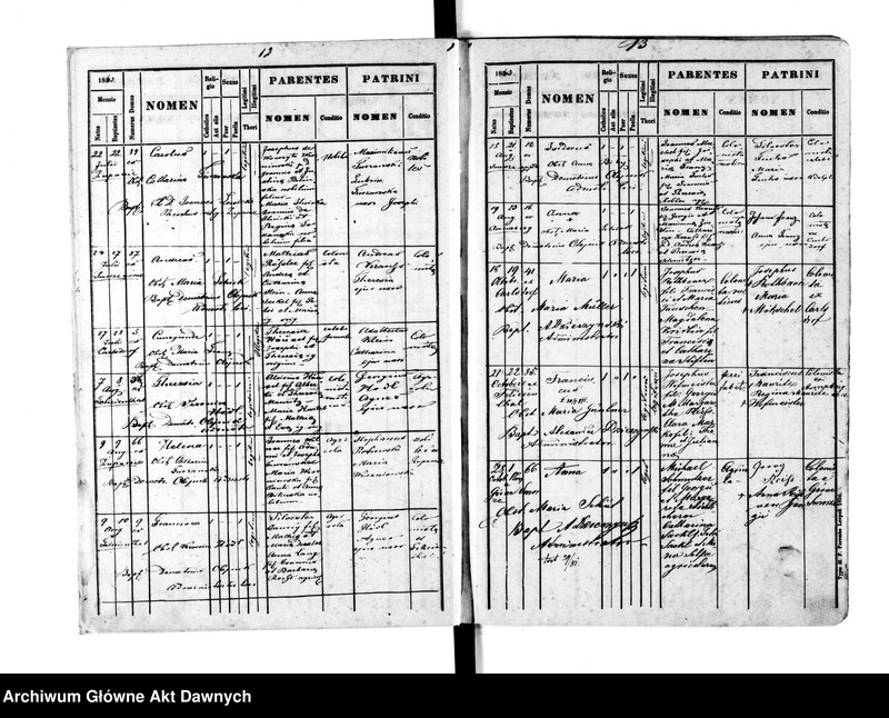 image.from.unit.number "Parafia: Feliciental. Dekanat: Stryj. Księga metrykalna urodzeń dla całej parafii. Tom II."