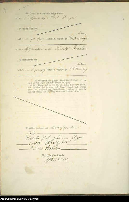 image.from.unit.number "Heiraths-Haupt Register Nr 1 - 21"