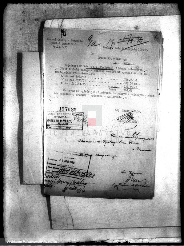 Obraz 5 z jednostki "Zaległe podatki majątku państwowego Pawłowice"