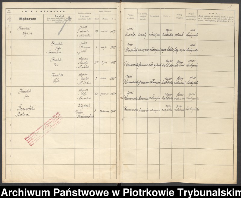 image.from.unit.number "[Księga ludności stałej wsi: Romanówka, Pieńki]"