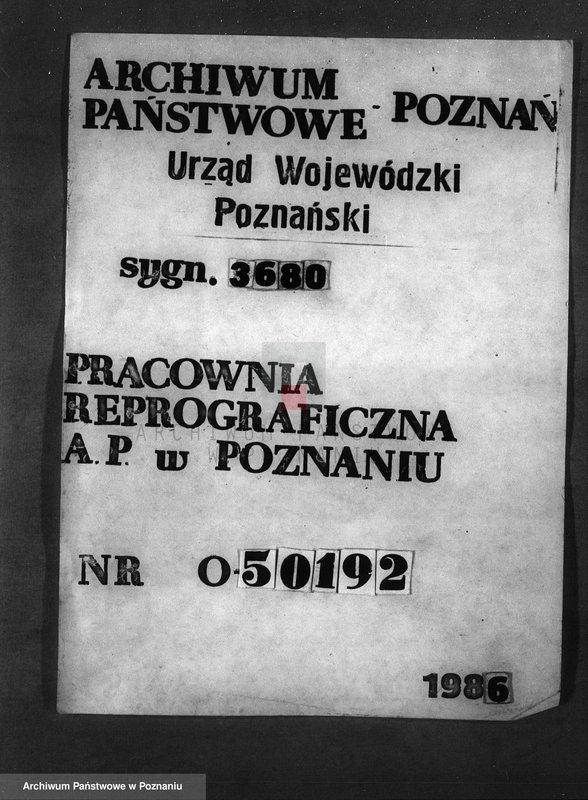 Obraz 1 z jednostki "Plan urządzenia gospodarstwa leśnego dla lasu majętności Zbąszyn-Perzyny powiat nowotomyski 1929-1939"