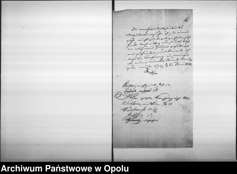 image.from.unit.number "Acta des Magistrats zu Oppeln betreffend die Ueberlassung des ehemaligen Minoritten Gebäudes, an die hiesige evangelische Gemeine zu Kirch- und Schul-Zwecken"