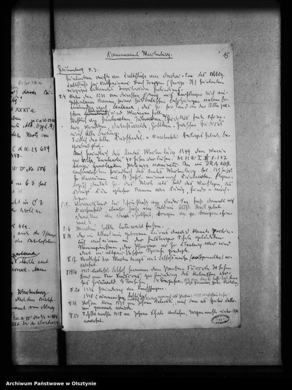 image.from.unit.number "Wartenburg, Schloss, Nachweisbarer Aufenthalt der Bischöfe von 1381 bis 1767, Archipresbyterium Kammeramt 1767 usw."