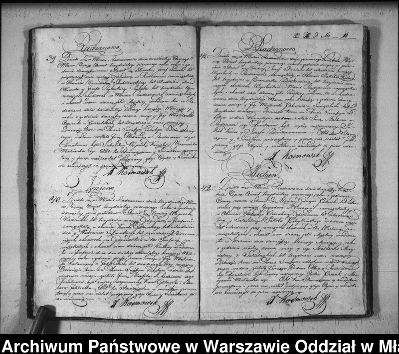 image.from.unit.number "Akta urodzeń, małżeństw i zgonów"