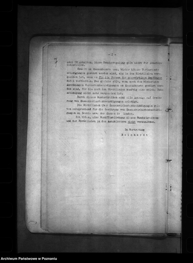 Obraz 11 z jednostki "Kassenverlust- Entschädigung"