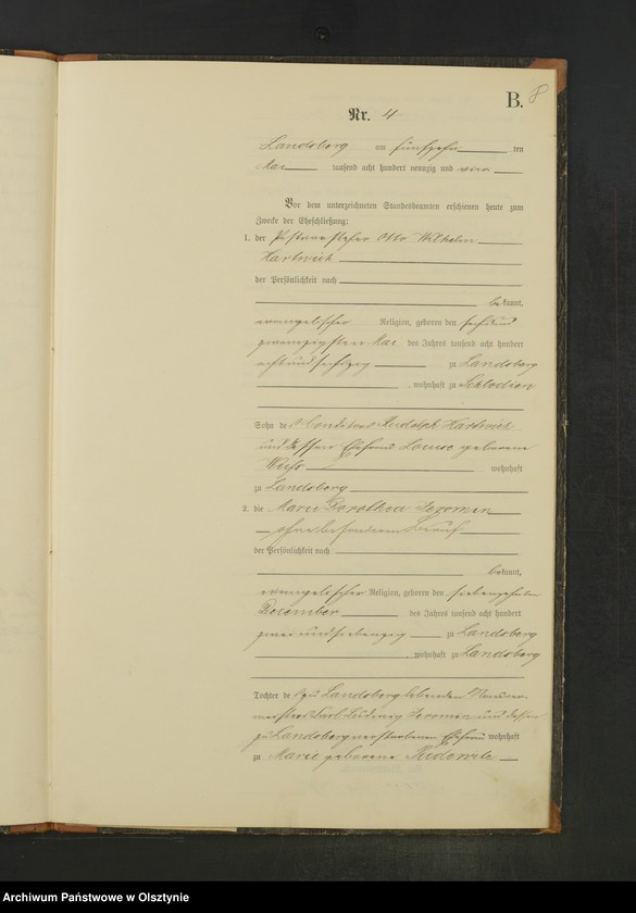 image.from.unit.number "Heiraths-Neben-Register Nr 1 - 14"