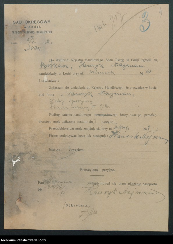 Obraz 6 z jednostki "Henryk Najman – sklep spożywczy"