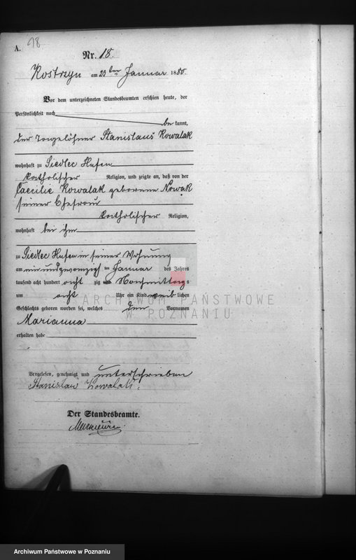 Obraz 20 z jednostki "Księga urodzeń"