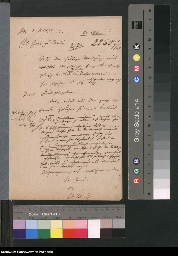 Obraz 4 z jednostki "A. betr. den polnischen Emigranten Valentin von Zwierkowski"