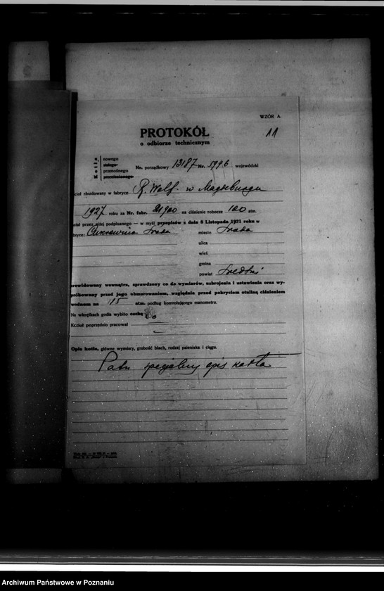 Obraz 15 z jednostki "Cukrownia w Środzie Towarzystwo Akcyjne Nr woj. 5996"