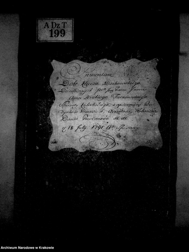 image.from.unit.number "Inwentarz dóbr dzikowskich"