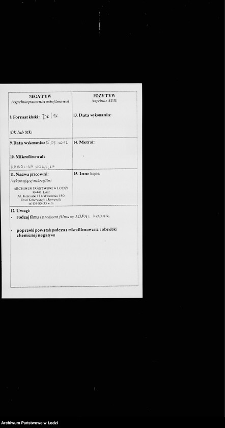 Obraz 3 z jednostki "Rejestr poborczy"