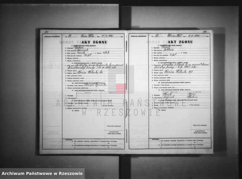 image.from.unit.number "Księga zgonów - Brzóza Królewska"