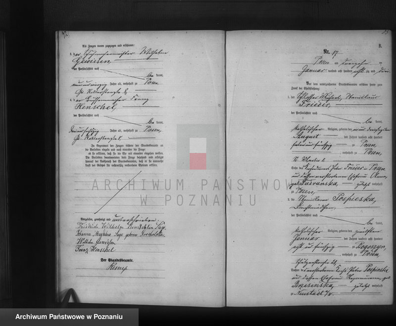 Obraz 18 z jednostki "Księga małżeństw t. I"