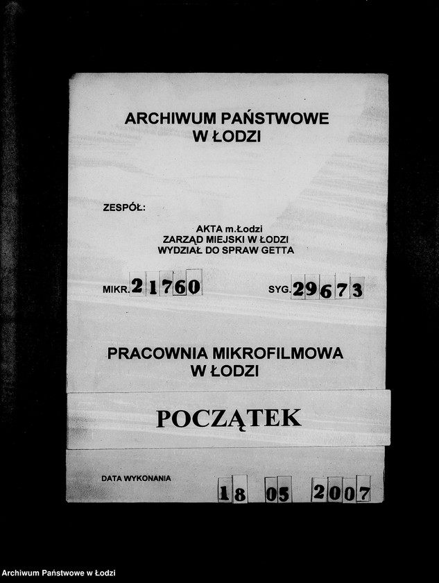 Obraz 1 z jednostki "Belege 803-909. Sonderkonto 12300."