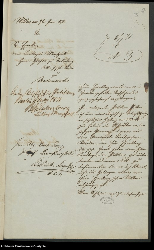 image.from.unit.number "Acta des [20]ten Provinzial-Landtages der Stände des Königreichs Preußen betreffend Petitionen über welcher zur Tagesordnung gegangen"