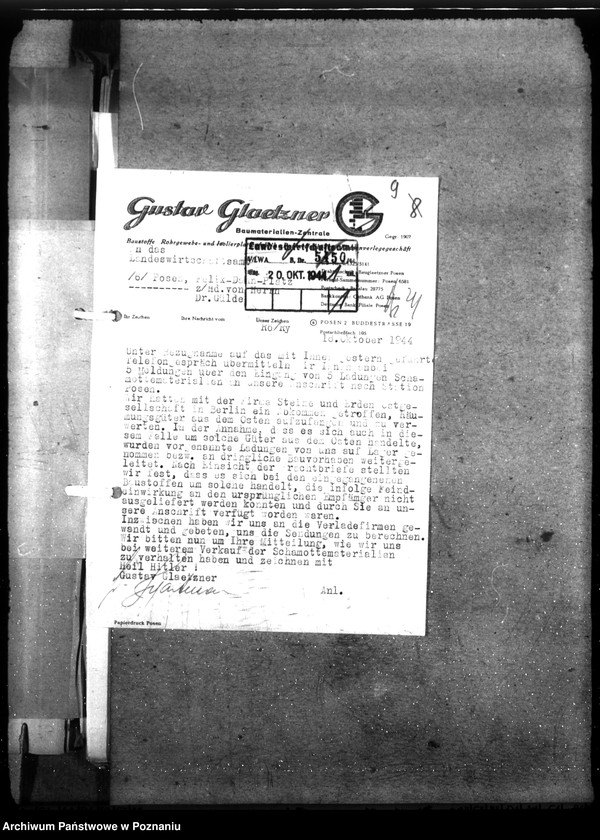 Obraz 13 z jednostki "Rückstandgüter. Behandlung und Verwertung - nicht Warschau. Erlasse, Sondervorschriften"