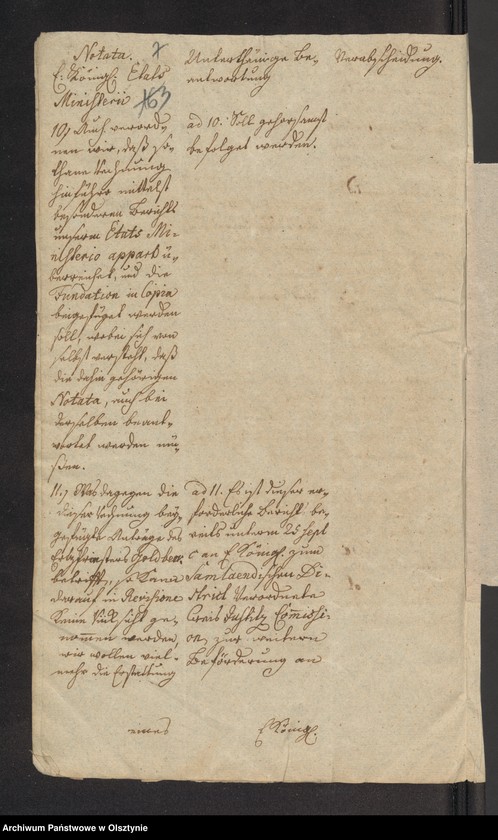 image.from.unit.number "Administrations Rechnung über des Stolterfothsche Legaten Capital und derer Intereßen deßen Einnahme und Ausgabe zu Pobethen von Michael 1788 bis dahin 1789"
