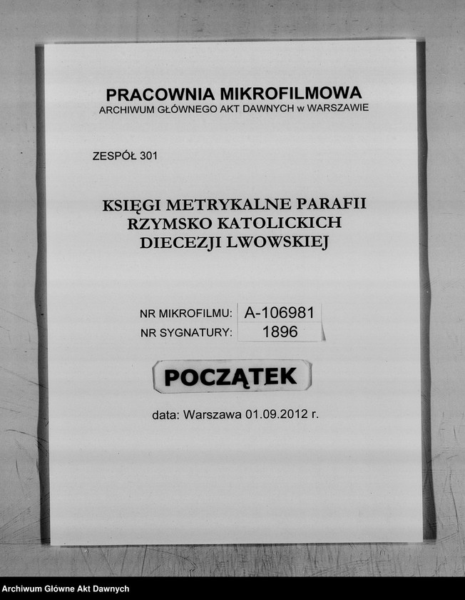 image.from.unit.number "Parafia: Tyśmienica. Dekanat: Stanisławów. Księga metrykalna urodzeń, ślubów i zgonów dla miasta Tyśmienica i wsi: Bratkowce, Chomiakówka*, Czarnołoźce*, Ladzkie (Lackie) Szlacheckie*, Markowce*, Miłowanie, Mykietyńce, Ostrynia, Podłuże, Podpieczary, Pohonia, Pszeniczniki, Roszniów, Słobódka, Strychańce, Uhorniki."