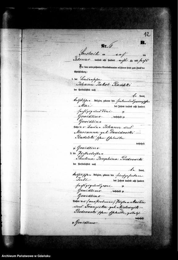 image.from.unit.number "Księga małżeństw"