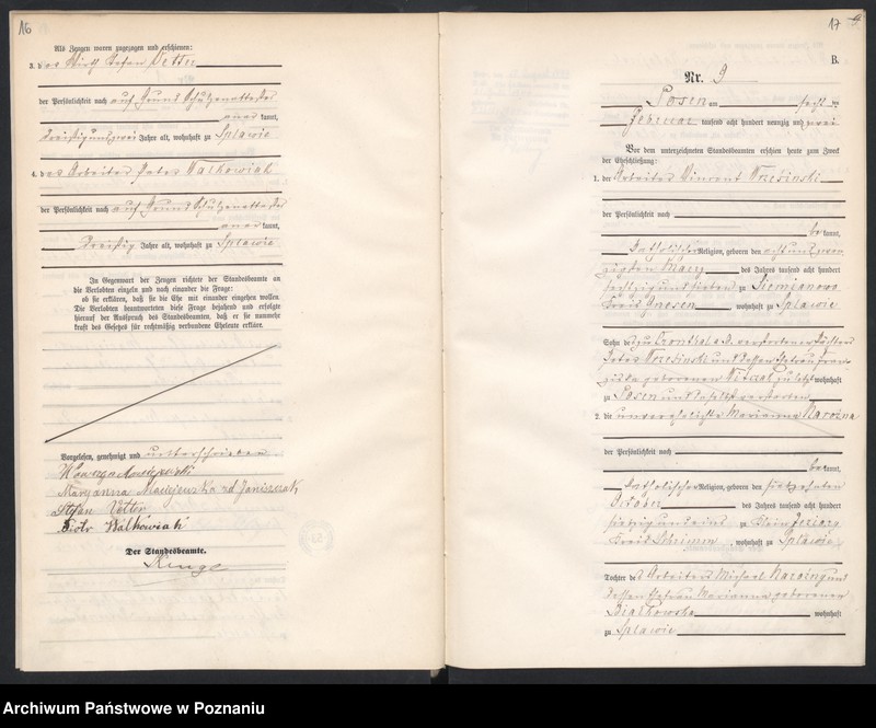 Obraz 11 z jednostki "Księga małżeństw"