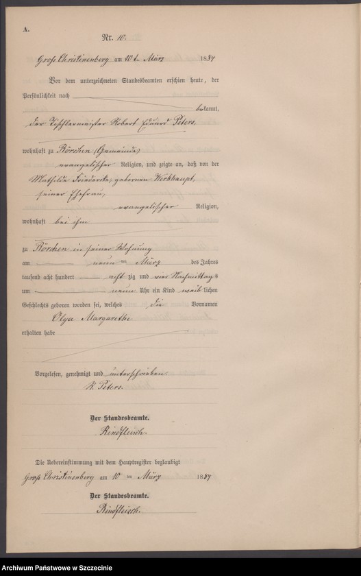 Obraz 13 z jednostki "Geburts-Register (Neben-Register)"