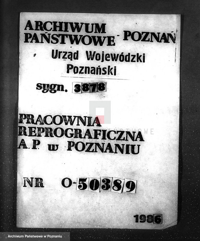 Obraz 1 z jednostki "Zarząd majętności /leśnej/ Tulce"
