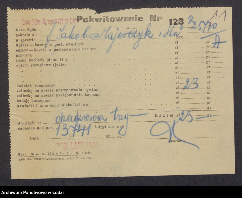 Obraz 13 z jednostki "Jakub Majerczyk, Sura – Złota Tencer – sprzedaż surowców włókienniczych"