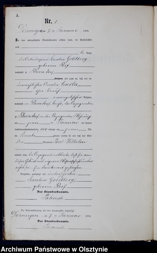 image.from.unit.number "Geburts-Neben-Register Nr 1 - 66"