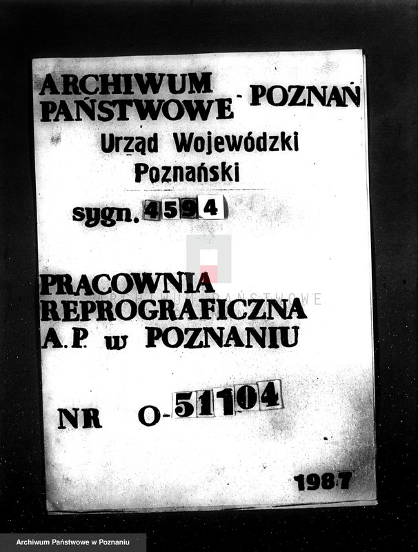 Obraz 1 z jednostki "Zatwierdzenie zakładu przemysłowego /fabryki farb/ H. Perek w Lesznie"