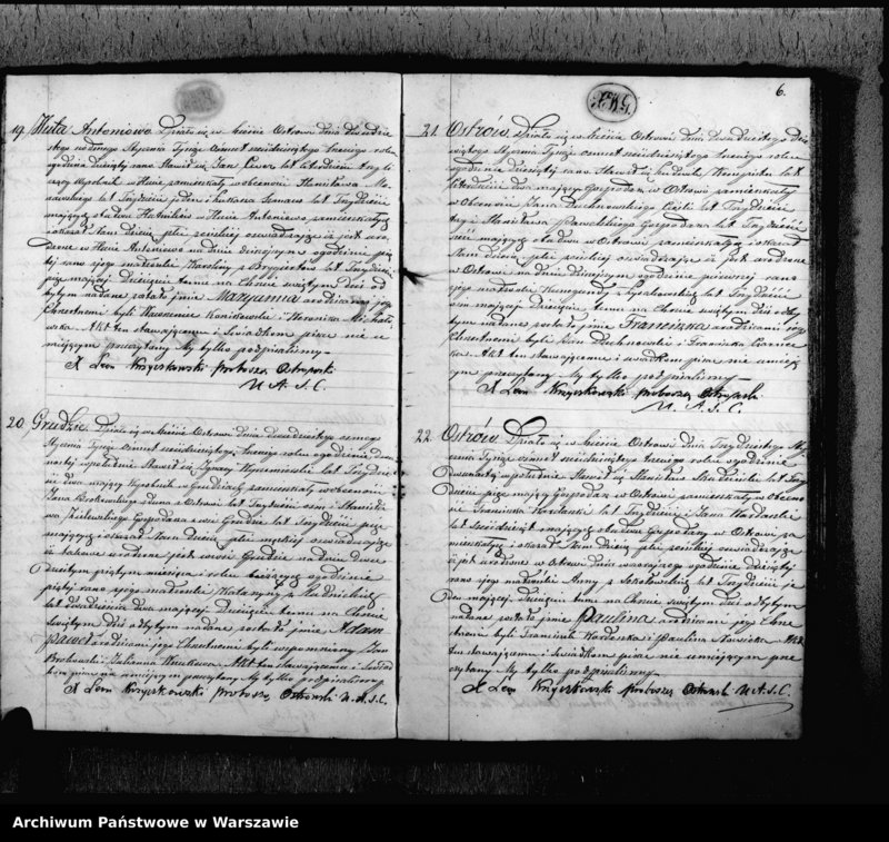 image.from.unit.number "Akta urodzeń, małżeństw i zgonów"