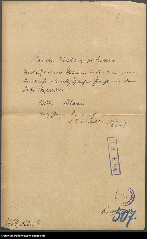 Obraz z jednostki "Eggert Manteuffel zu Parpart [Paprotno] contra Jürgen Koeller zu Goerke [Górki (Pomorskie)] in po debiti, vol. II."