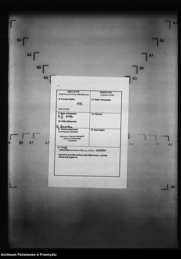 image.from.unit.number "[Kopie ksiąg metrykalnych parafii Kormanice z filiami Darowice, Kupiatycze, Młodowice, Fredropol (dekanat Niżankowice)]"