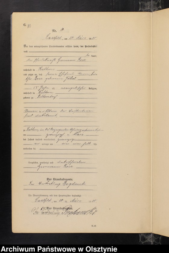 image.from.unit.number "Sterbe-Neben-Register Nr 1 - 29"