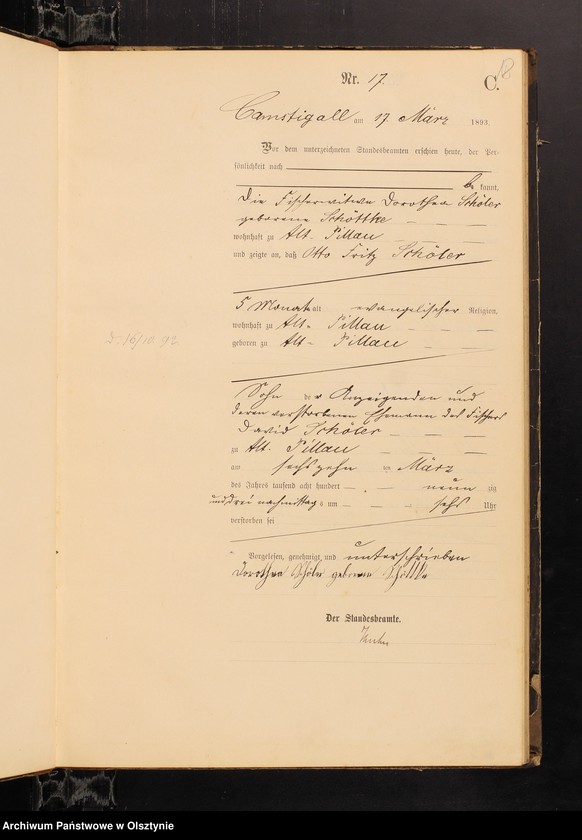 image.from.unit.number "Sterbe-Haupt-Register Nr 1 - 111"