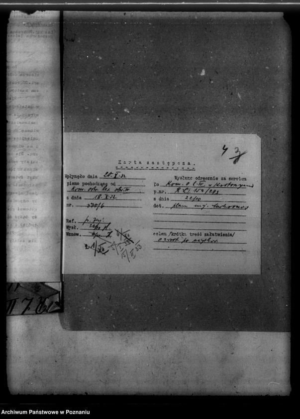 Obraz 8 z jednostki "Nadzór nad gospodarką leśną majętności Mokronos powiat krotoszyński"