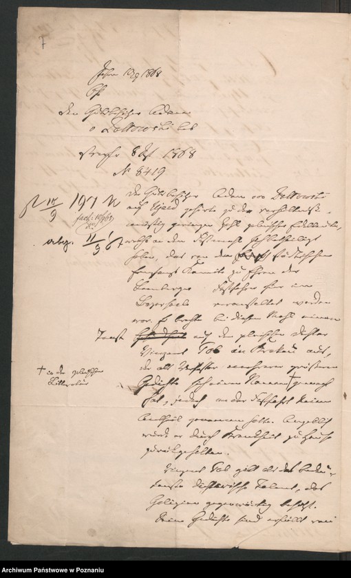 image.from.unit.number "A. betr. den Gutsbesitzer Adam von Zołtowski und den Graf Zołtowski Stephan"