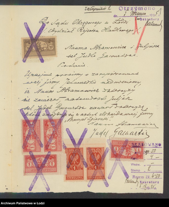 Obraz 3 z jednostki "J.Gawartin i N.Abramowicz- sprzedaż manufaktury"