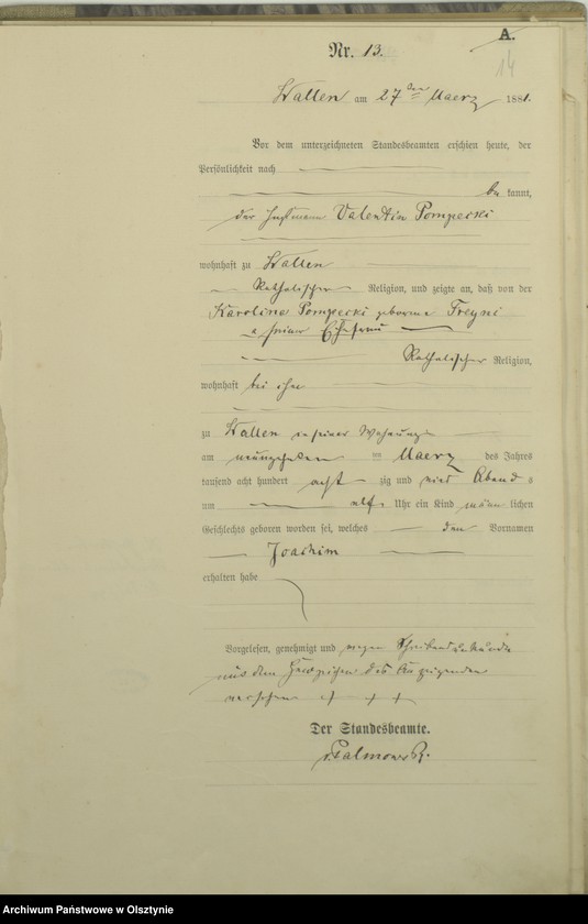 image.from.unit.number "Geburts-Haupt-Register Nr 1 - 41 i 1 - 53"
