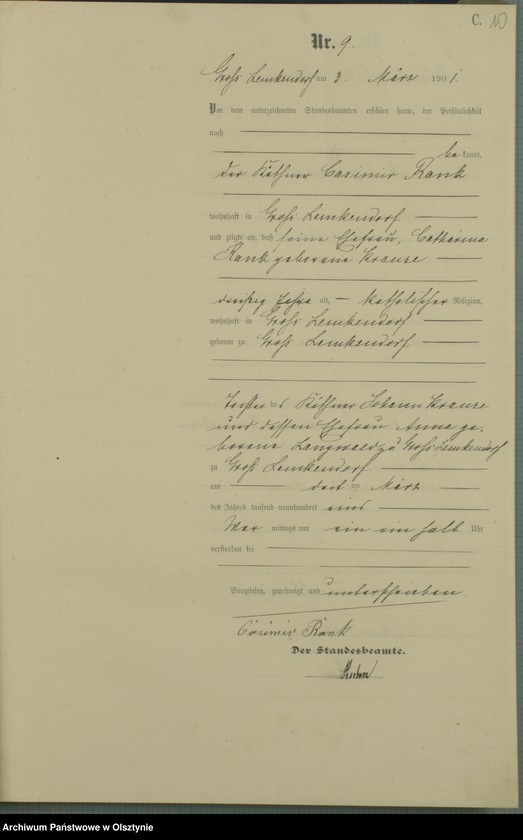 image.from.unit.number "Sterbe-Haupt-Register Nr 1 - 47 i 1 - 49"