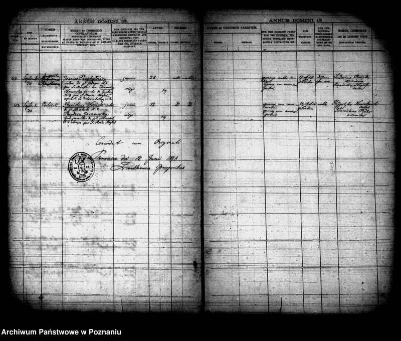 Obraz 14 z jednostki "Księga małżeństw"