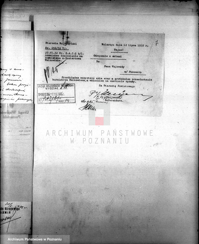 Obraz 12 z jednostki "Członkowie magistratu miasta Rostarzewa"