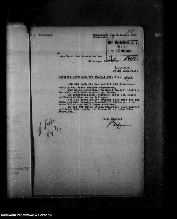 Obraz 14 z jednostki "Bewerbungen um Anstellung"