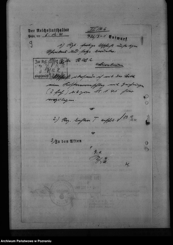 Obraz 13 z jednostki "Bauplätze für die Reichsbauämter, Finanzämter"